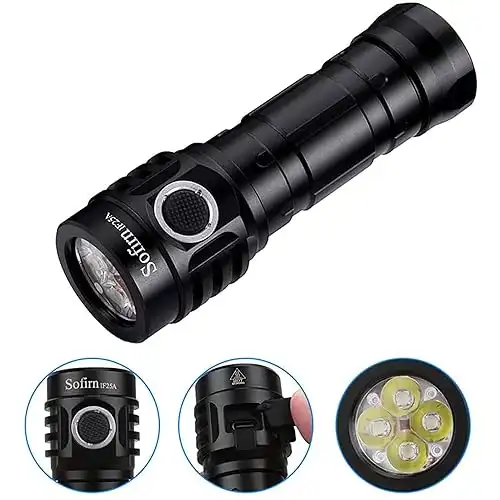 sofirn IF25A And ril 2 Rechargeable Flashlight