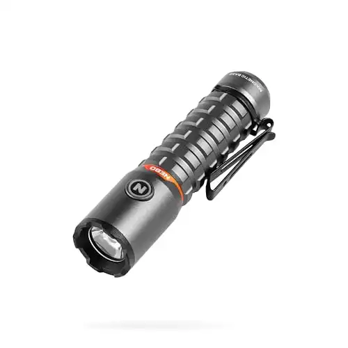 NEBO Redline Torchy 2K 2000 Lumen Pocket Flashlightfor EDC, USB Rechargeable