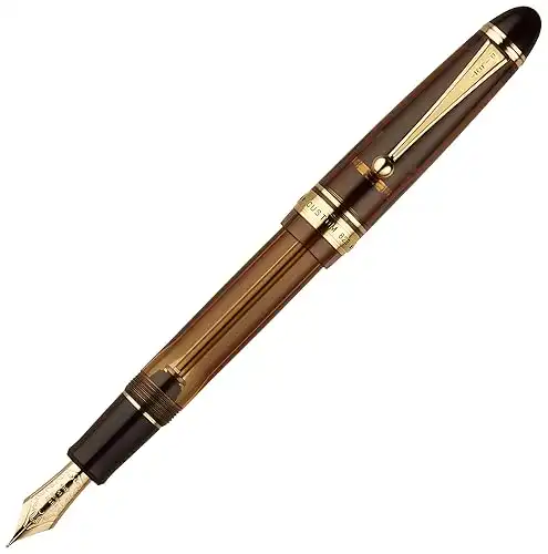 PILOT CUSTOM 823 Plunger Type/Transparent Brown (nib : Medium)