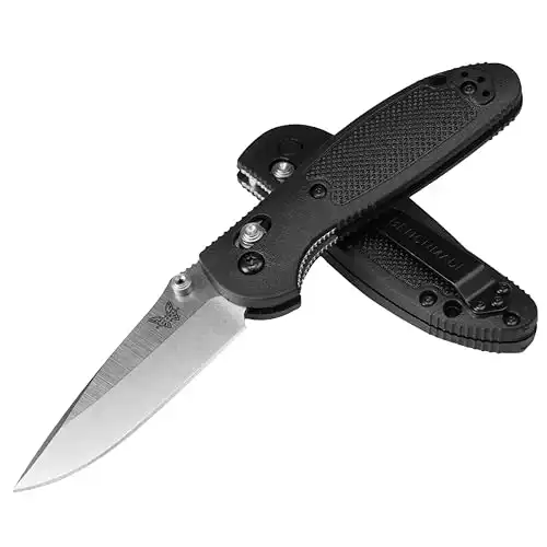 Benchmade Griptilian 556-S30V EDC Knife with Black Handle (556-S30V)